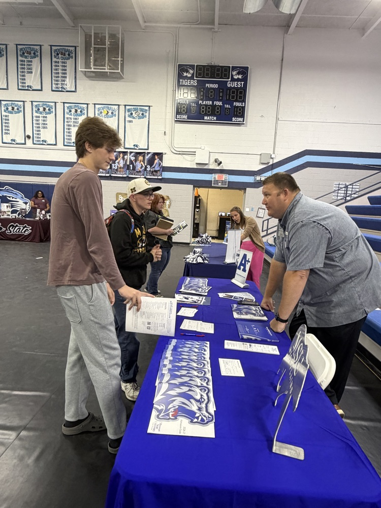 students at career day