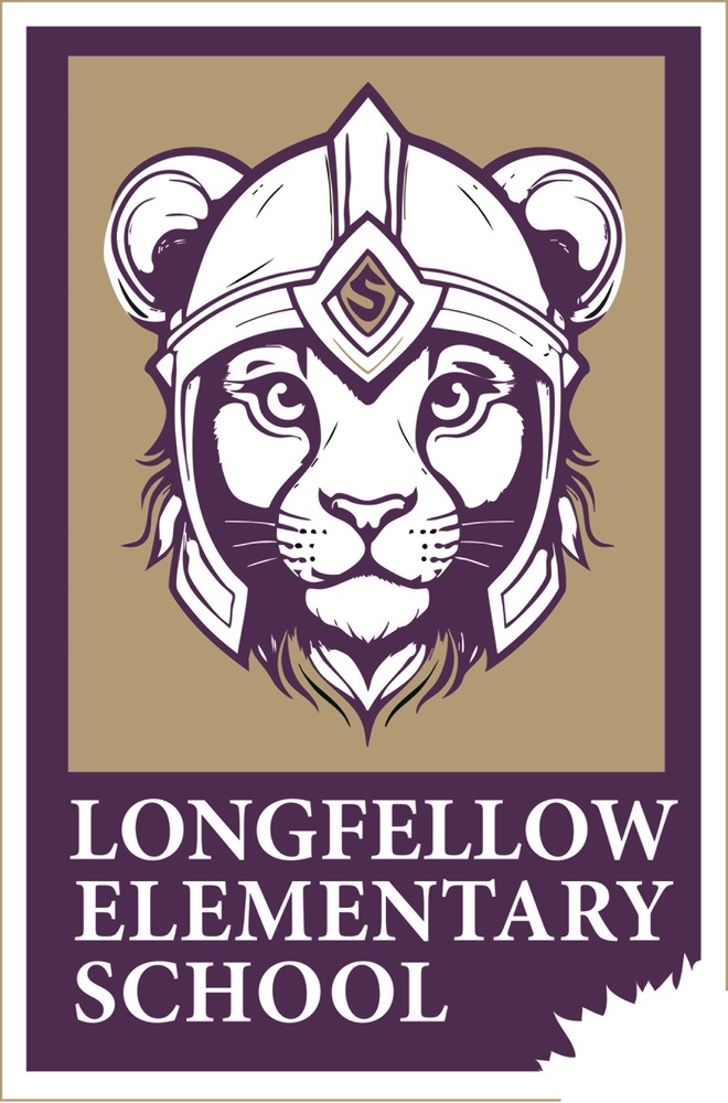 LES Logo with Mountain Lion Cub in a spartan helmet