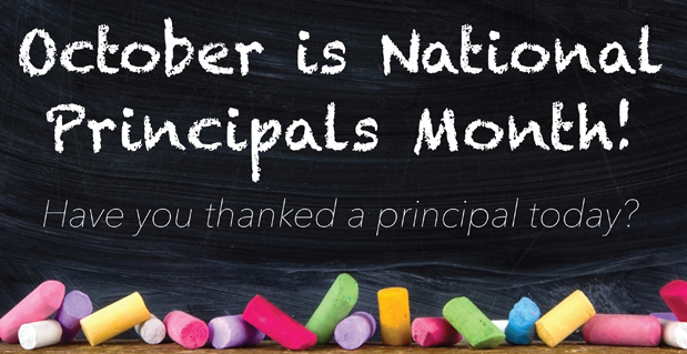 October is National Principal's Month!