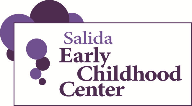 Salida Early Childhood Center Logo Purple Dots