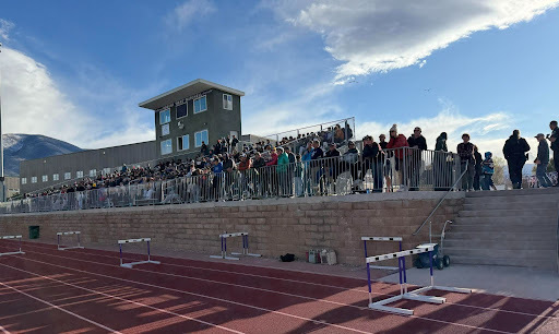 2026 Crowd at Home Track Meet in Spartan Stadium