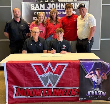 Sam Johnson  Signs to Wrestle at Western State