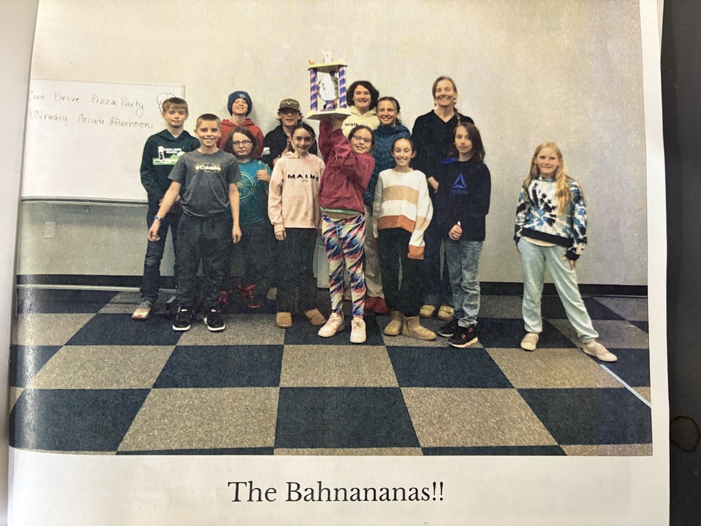 The Bahnananas Advisory Class and winning Funruary trophy