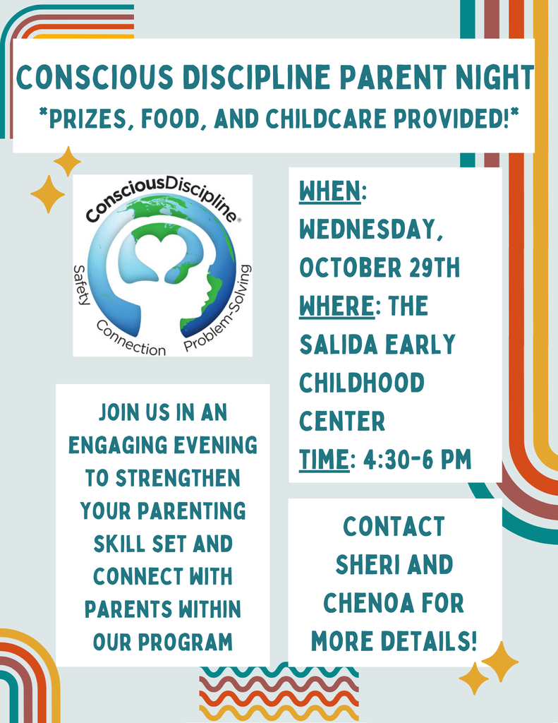 Conscious Discipline Parent Night Flyer