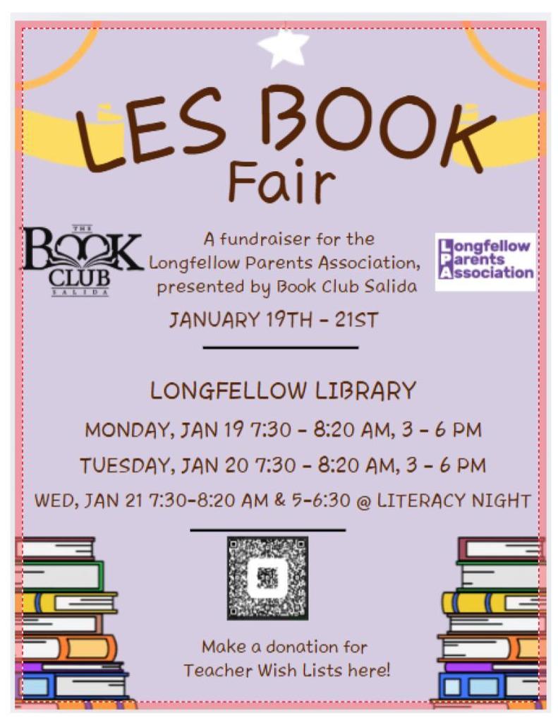 LES Book Fair Flyer