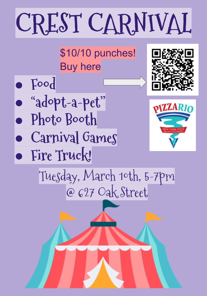 Crest Carnival Flyer