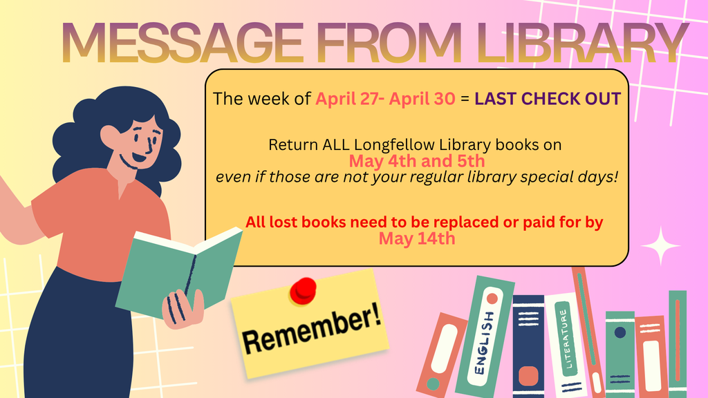 Message from the library