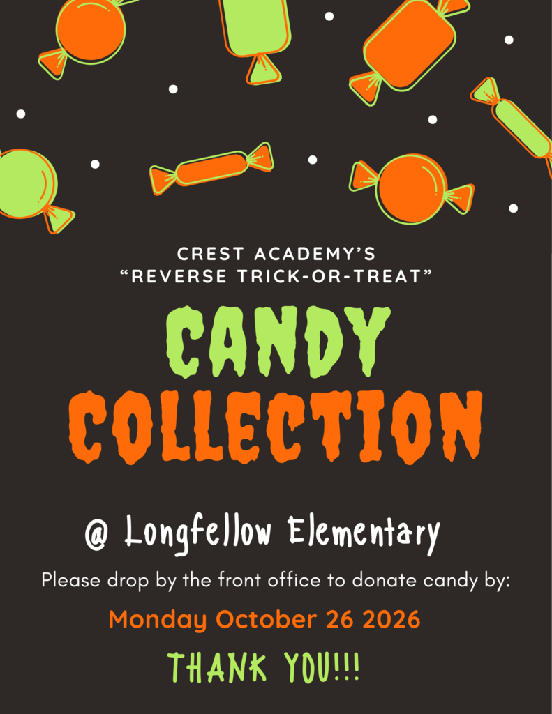 flyer for candy collection