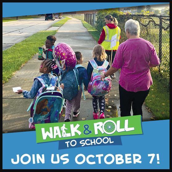 walk to school flyer