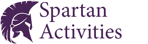Spartan Side Doom Logo with "Spartan Activities" in copy