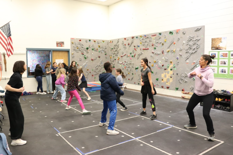 Students dancing in "Yes, You CAN Dance!"