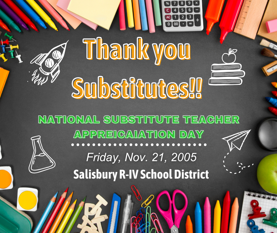 Substitute Teacher Appreication Day