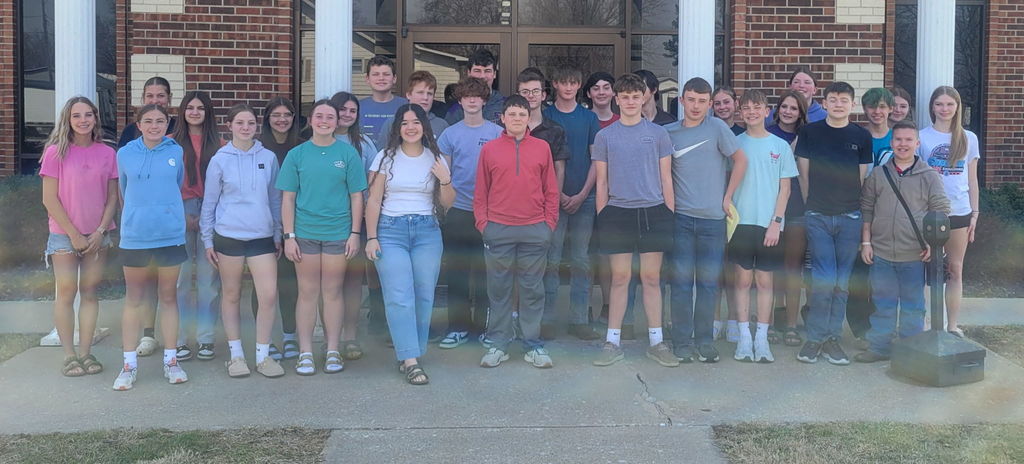 8th Graders at Chariton County Government Day