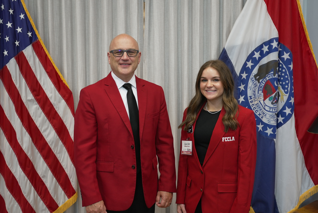 Lydea Britt at FCCLA Legislative Shadowing