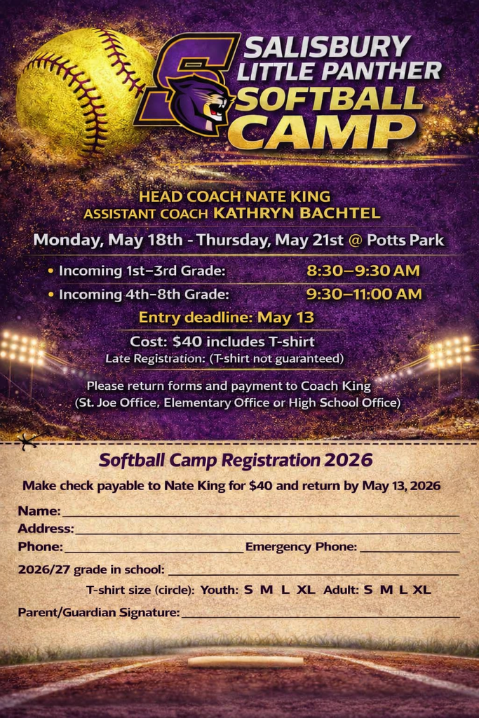 Salisbury Little Panther Softball Camp