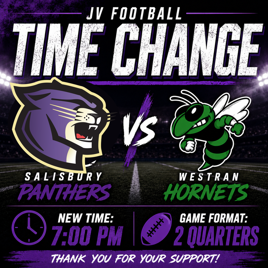 jv football time change to 7pm