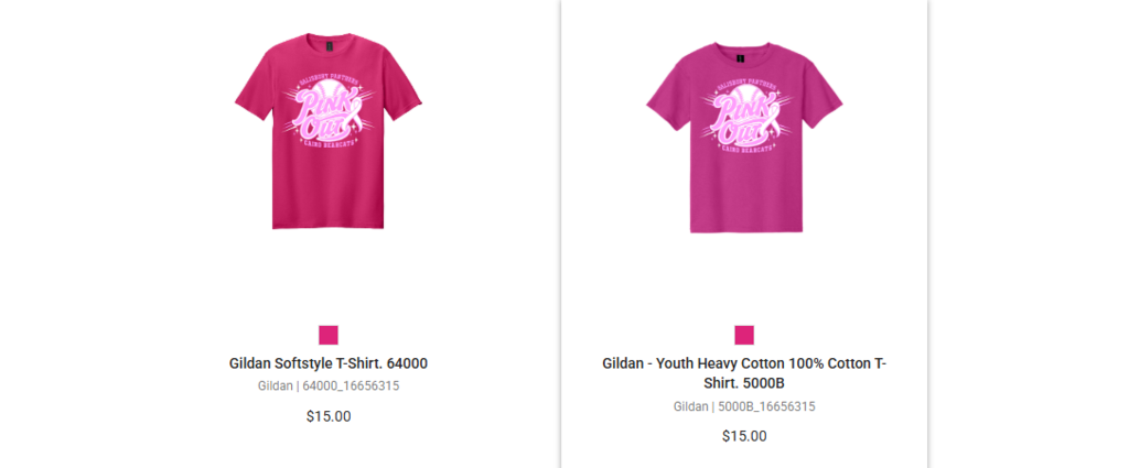Pink Out Shirts