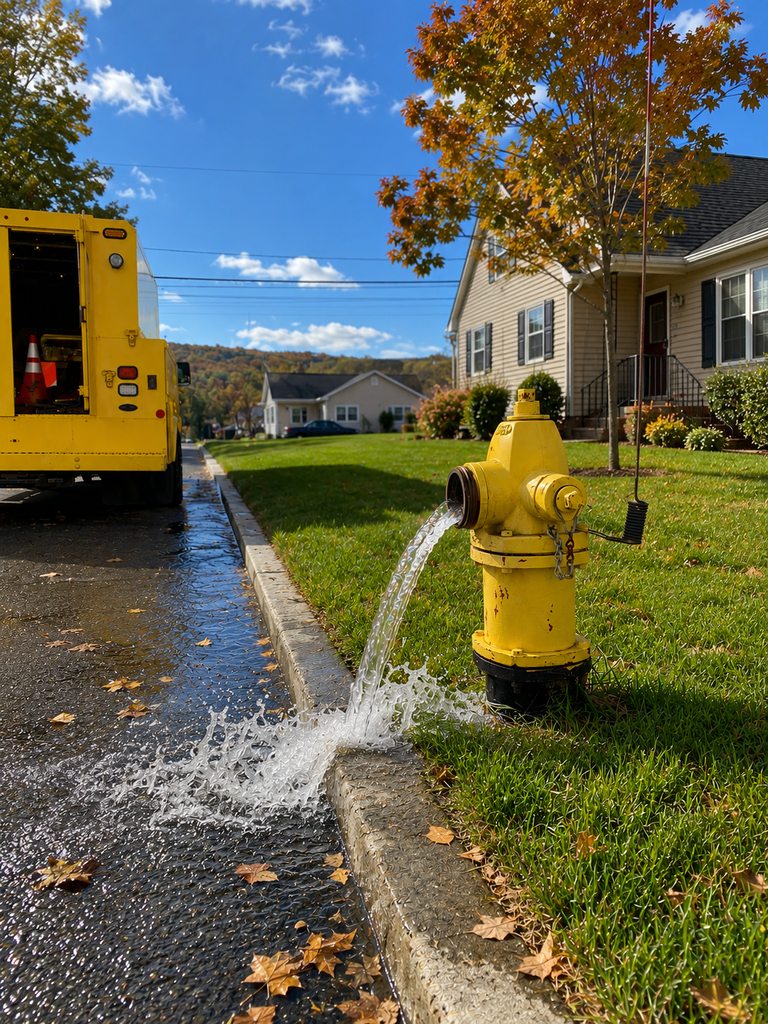 hydrant flush