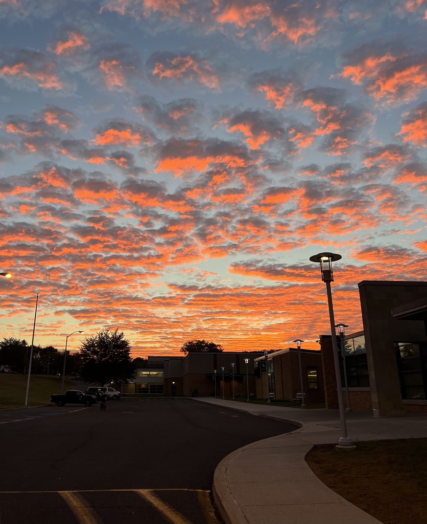 Sunrise over SHS