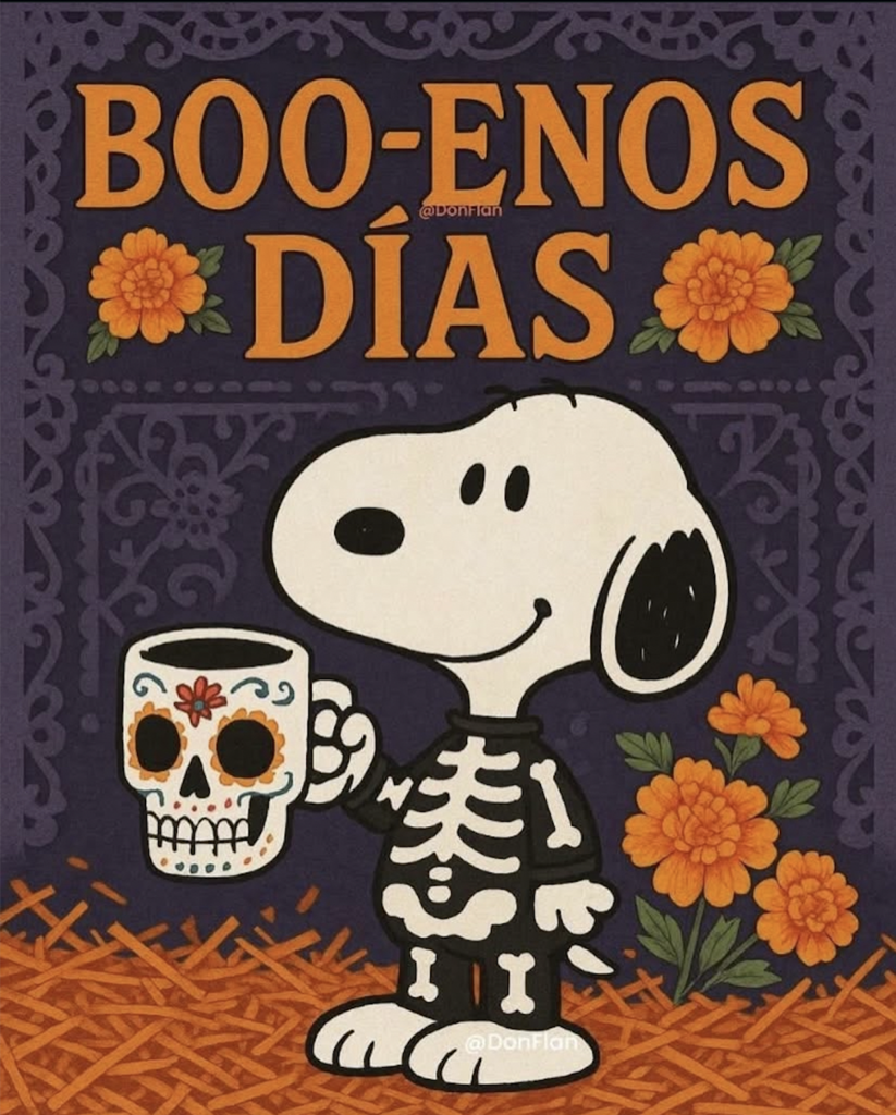 Snoopy Day of the Dead