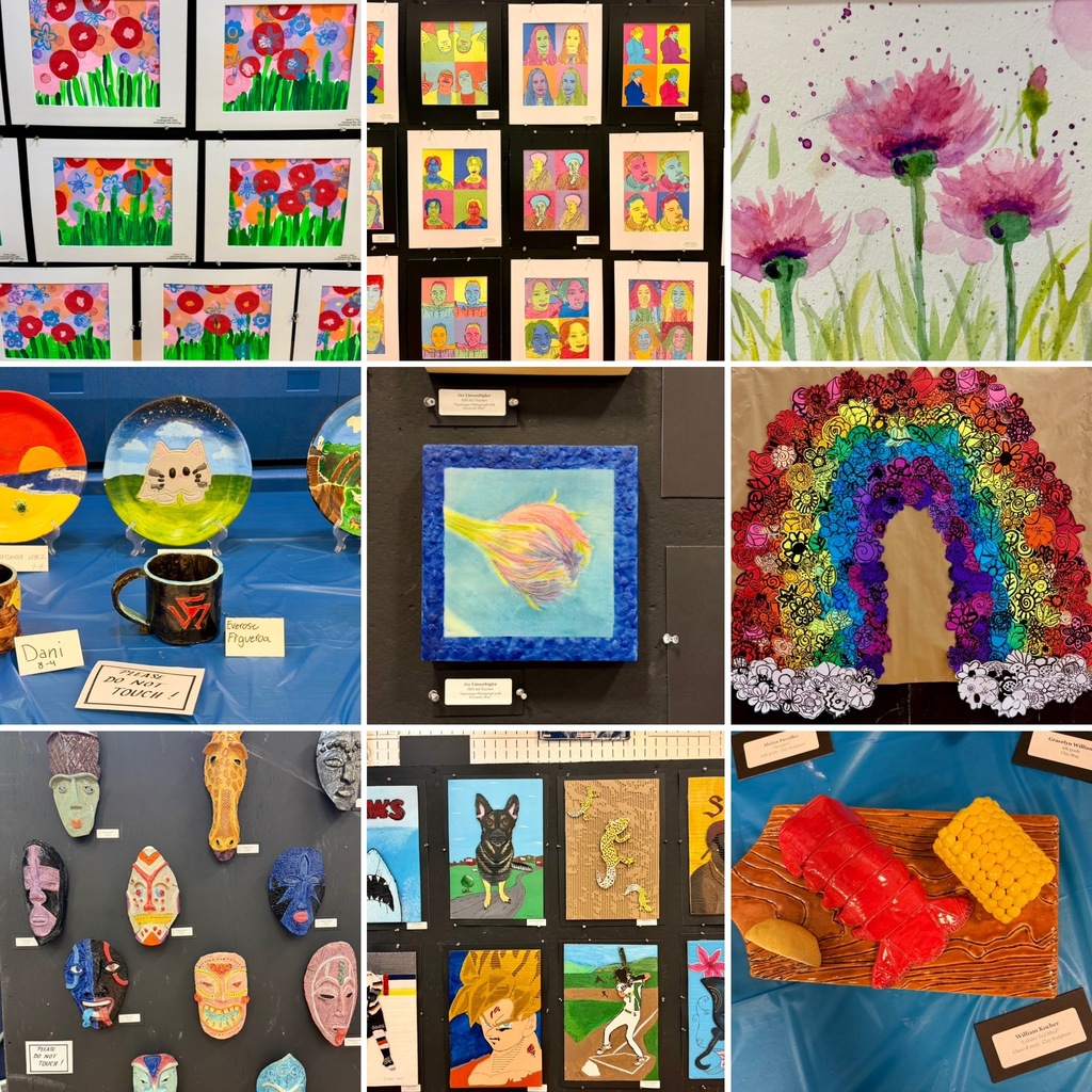 art show collage