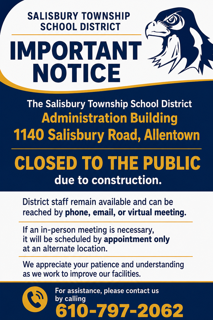 Administration Building Closed until Further Notice