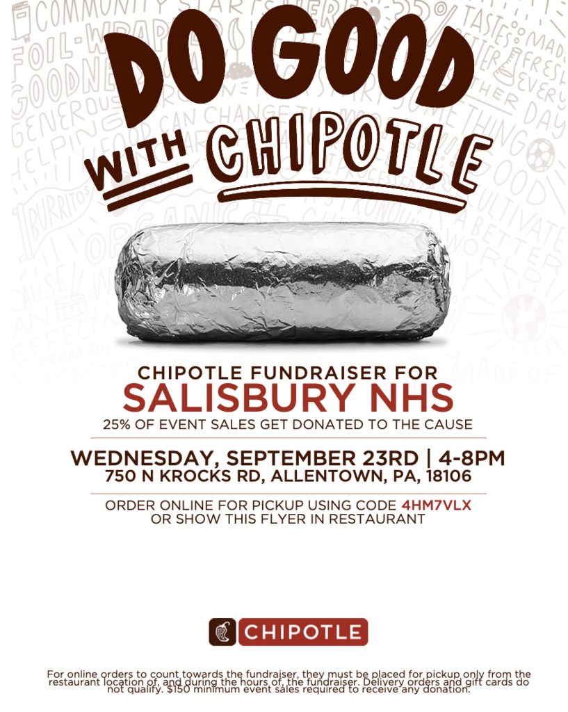 Chipotle flyer for Wednesday, 9/23/26