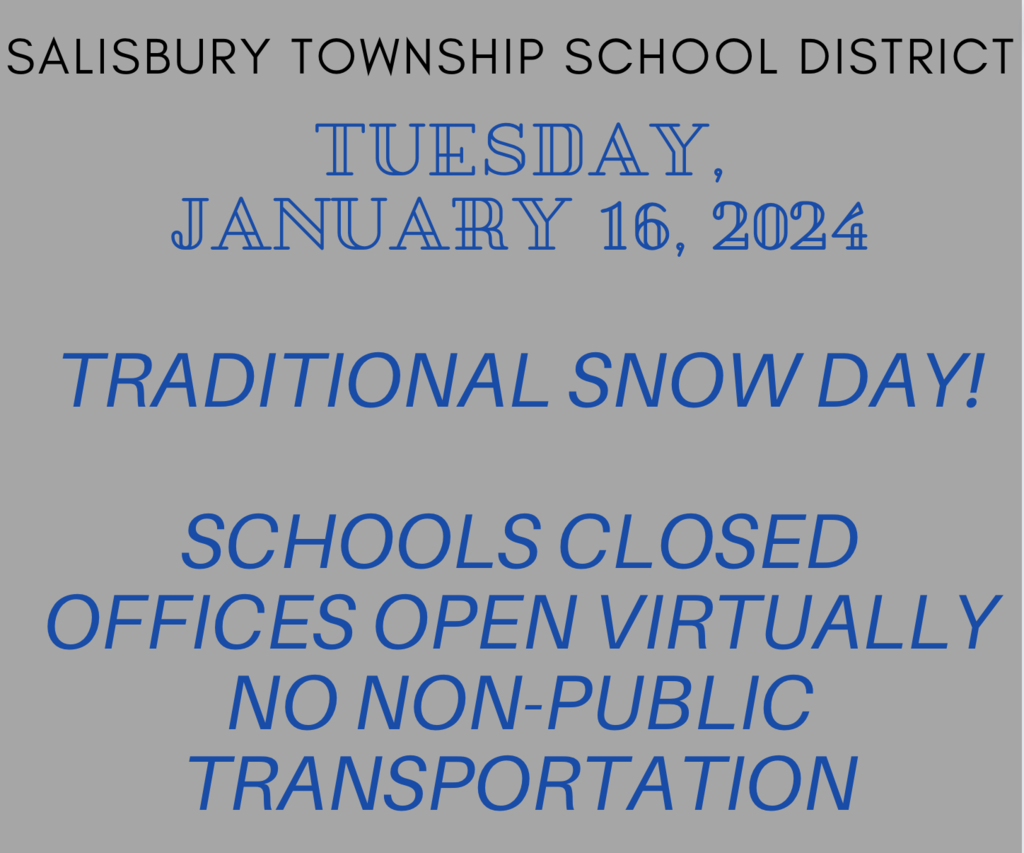 Snow day - 1/16/24