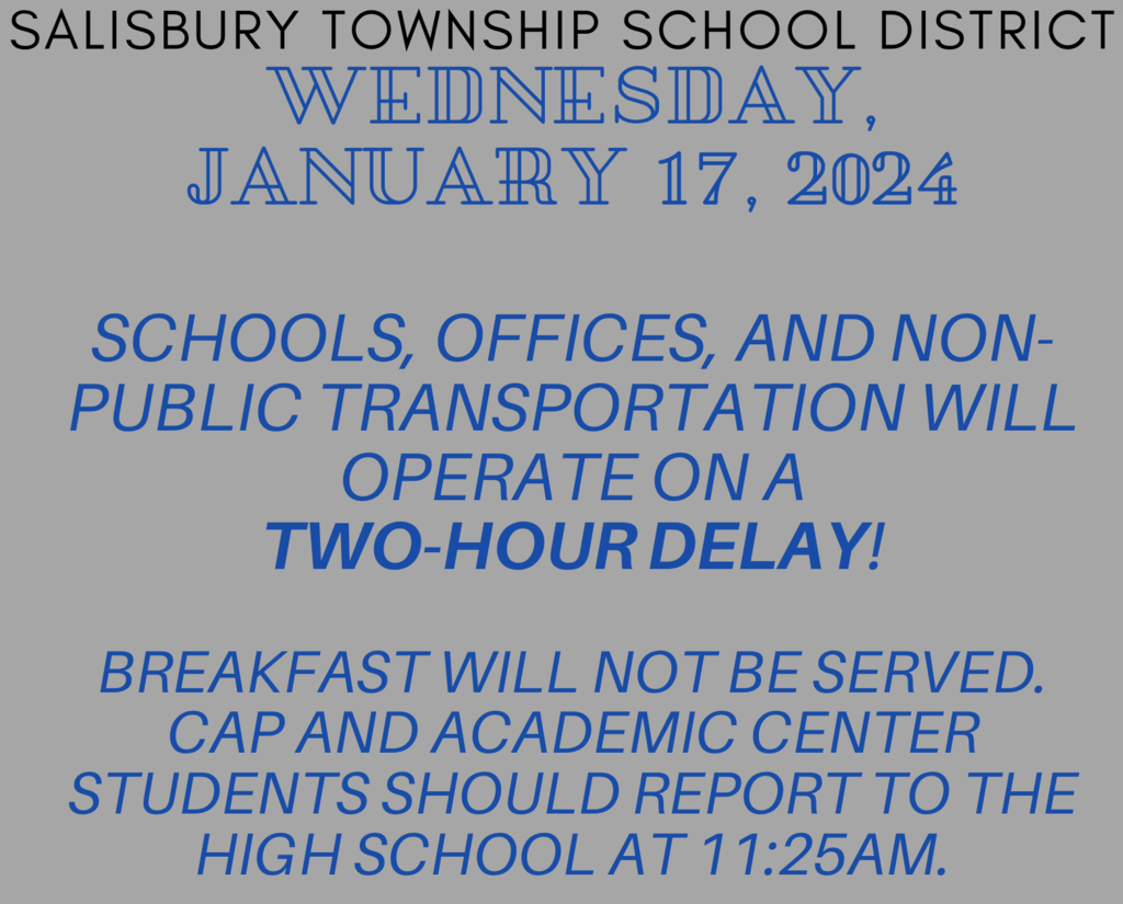 Two Hour Delay - Jan 17