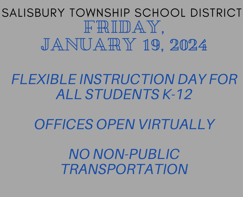 Jan 19 - Flexible Instruction Day