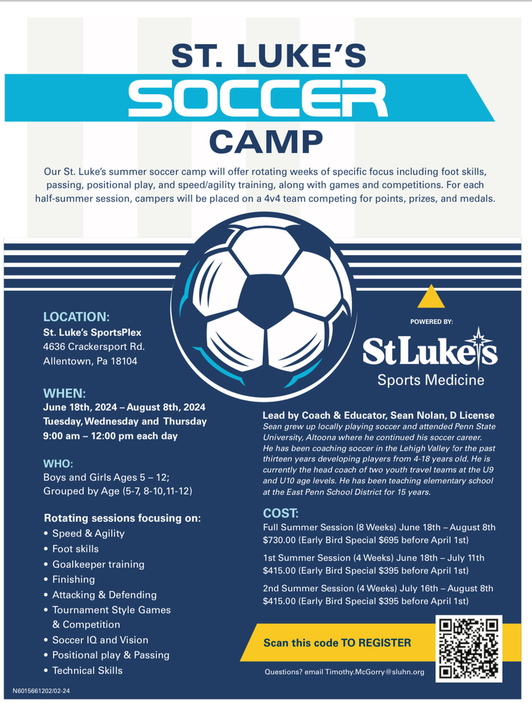 St. Luke's Soccer Camp