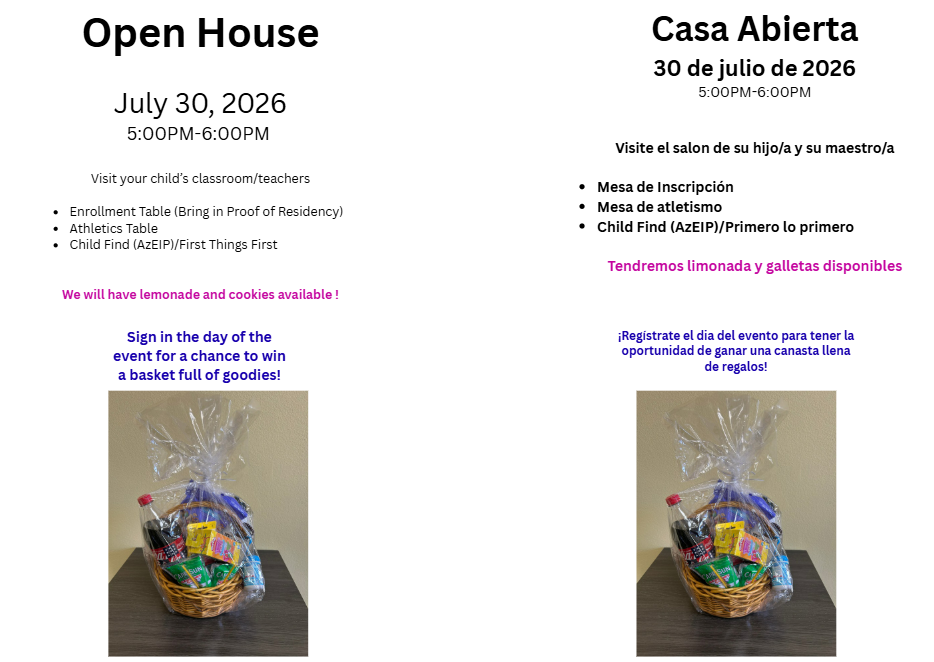 Open House Flyer