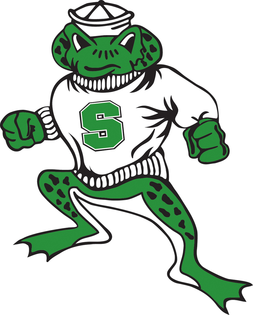 Salome Fighting Frog mascot
