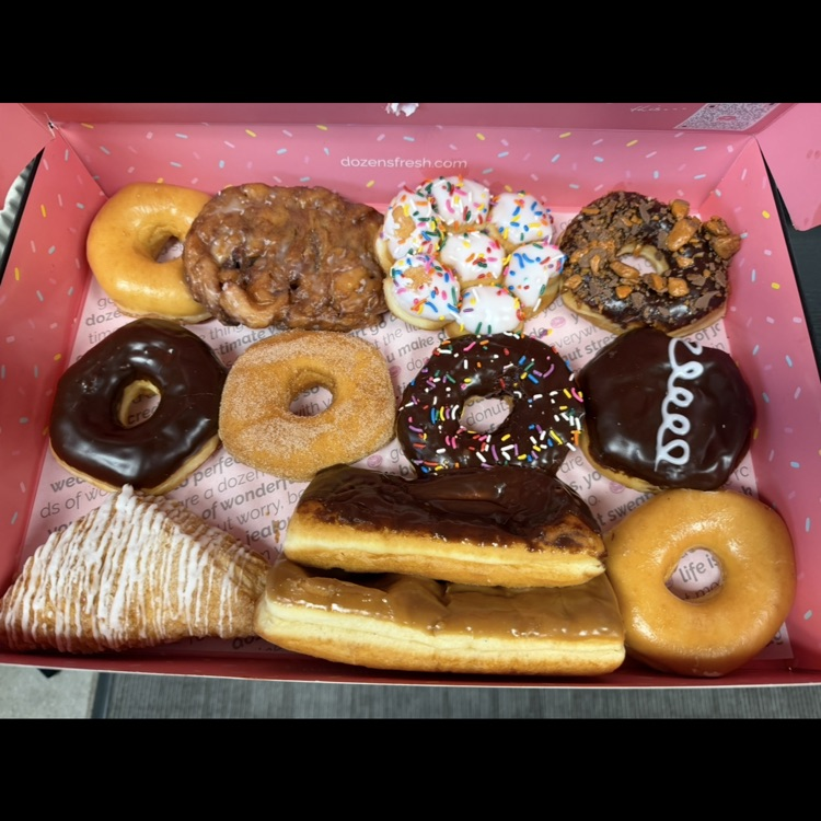 box of donuts 
