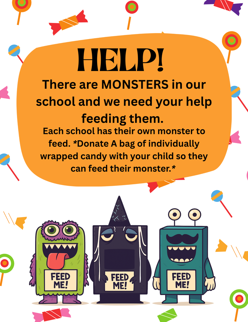 Candy monster flyer