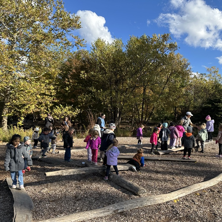 Preschool visits The Morton Arboretum 🌳