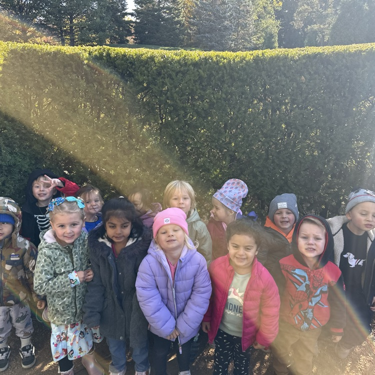 Preschool visits The Morton Arboretum 🌳