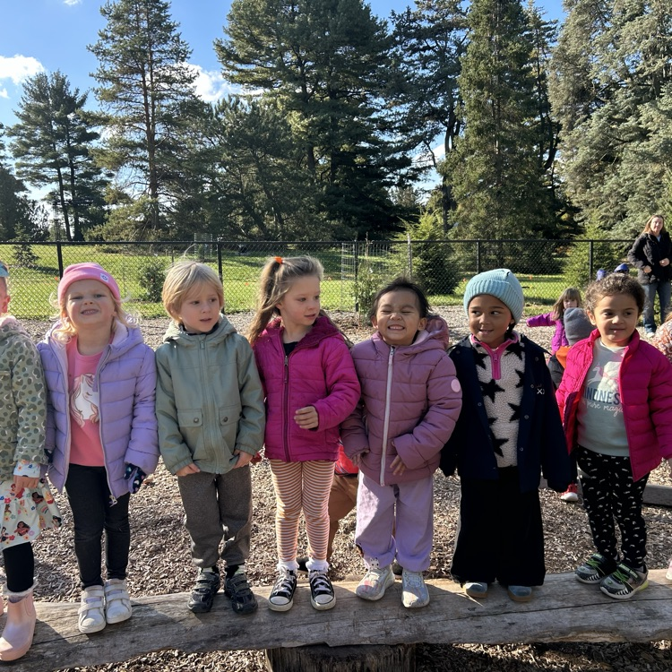 Preschool visits The Morton Arboretum 🌳