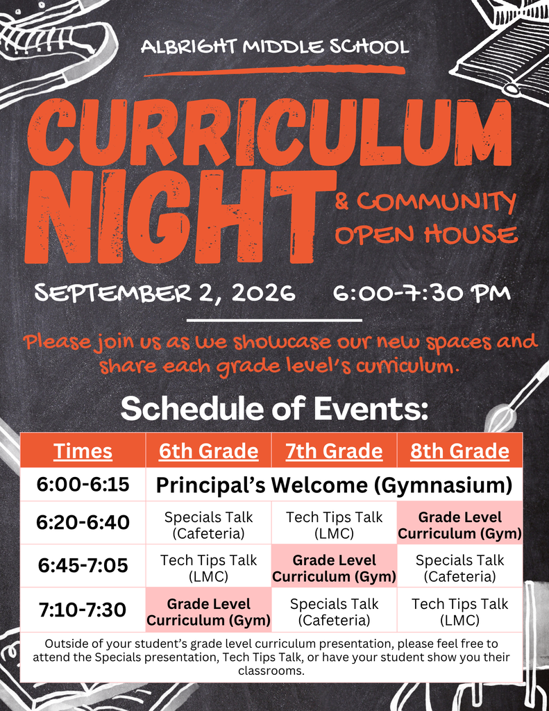 Curriculum Night Flyer