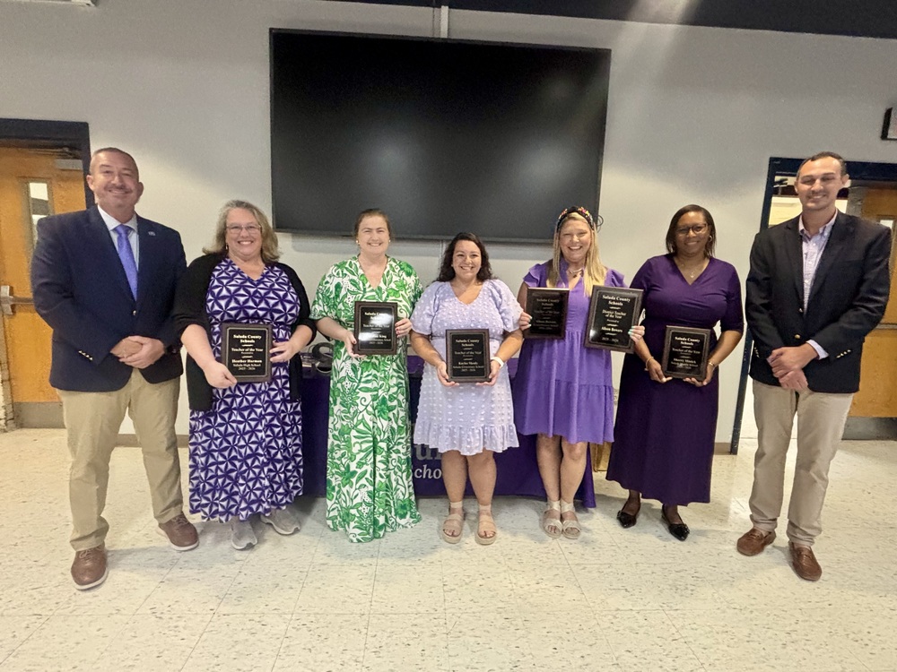 Teacher of the Year Award group photo