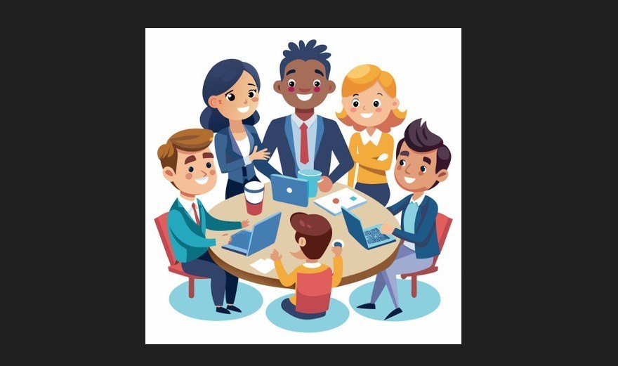 Board meeting clipart