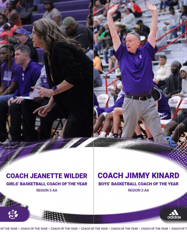 AA Region Coaches of the year