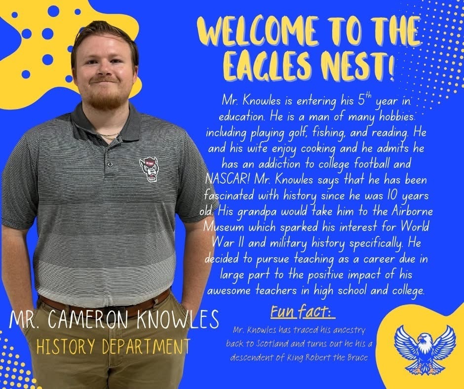 Welcome Mr. Knowles