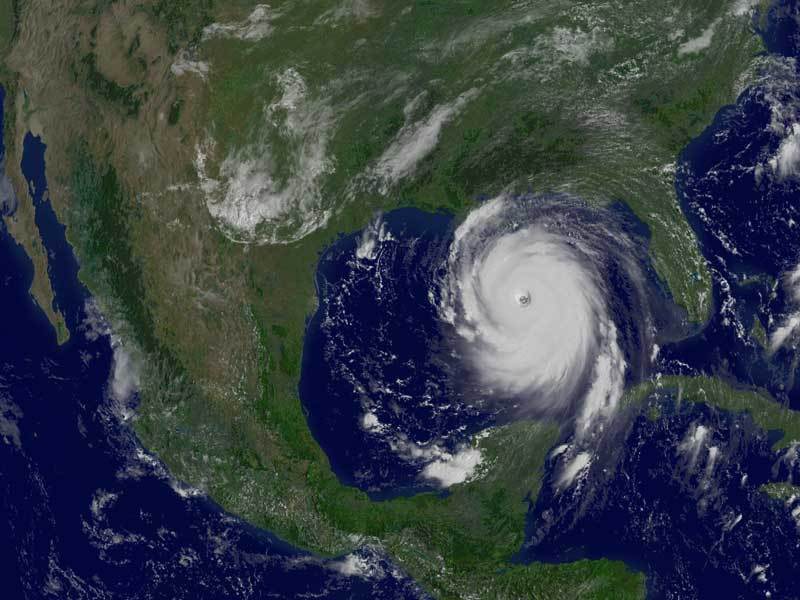Hurricane from outer space, Google Images