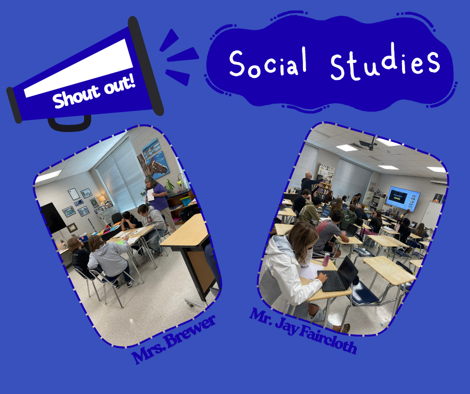 Social Studies Department Shout Out