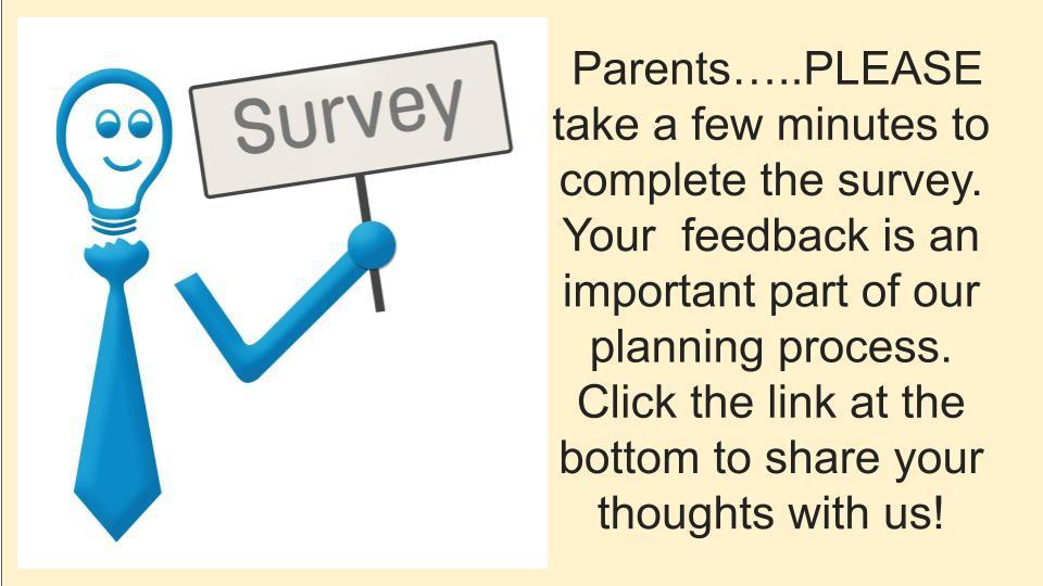 Parent Survey Request