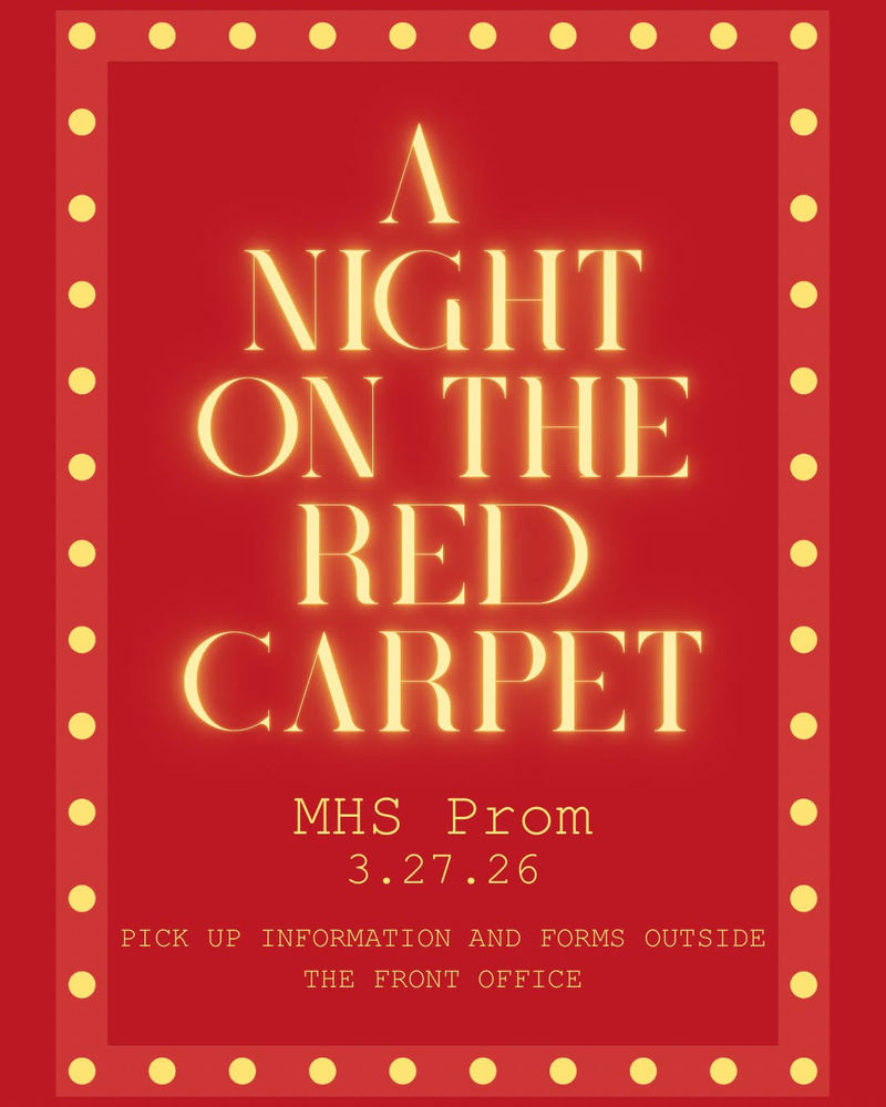 A Night on the Red Carpet, MHS Prom, 3-27-26