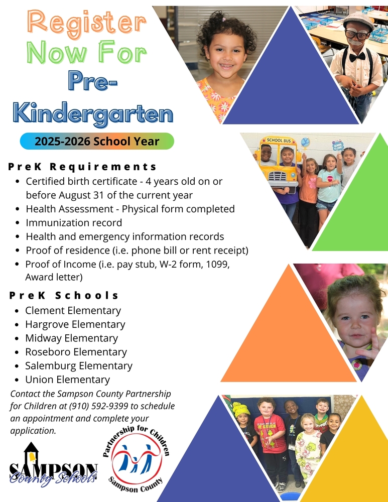 Details of PreK registration