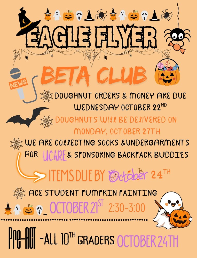 Eagle Flyer Oct 20- 24
