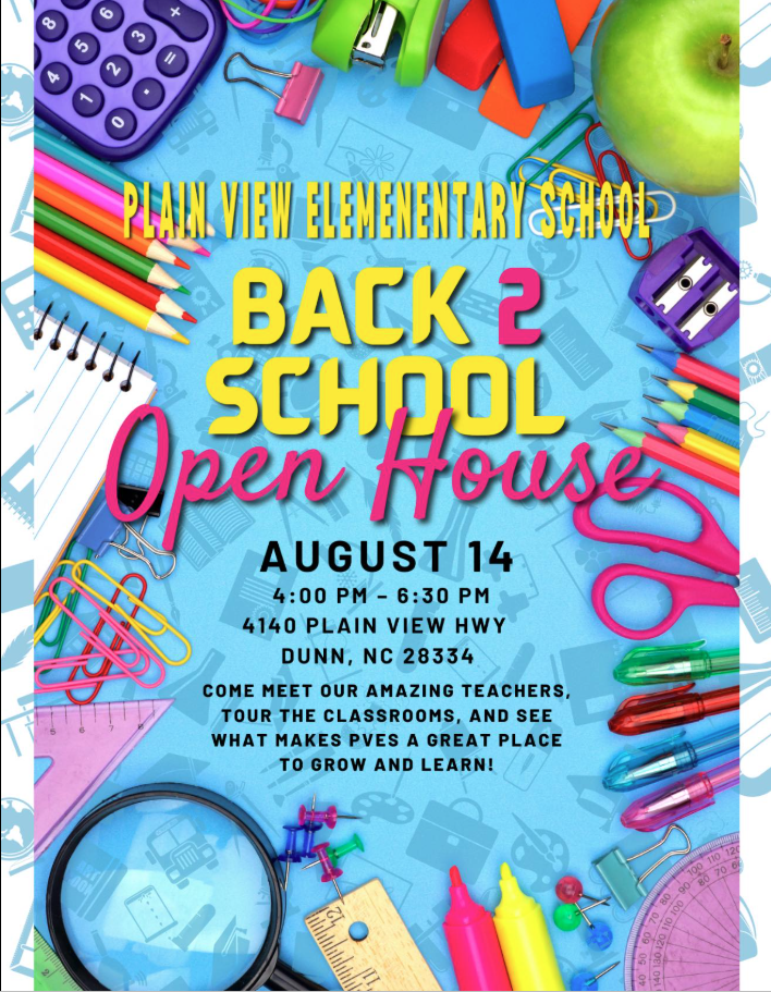 PVES Open House Flyer